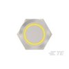 Alcoswitch AV19 DPM 5A FIX RING LED YELLOW 12V AV1920R512Q04